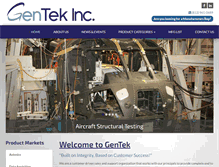 Tablet Screenshot of gentekrep.com